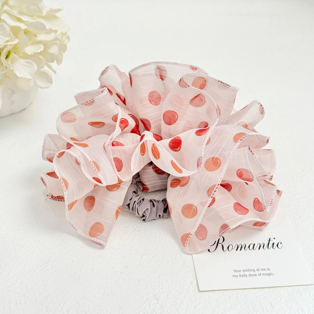 BAOSHATI/宝莎缇F-335波点蓬松裙摆发圈