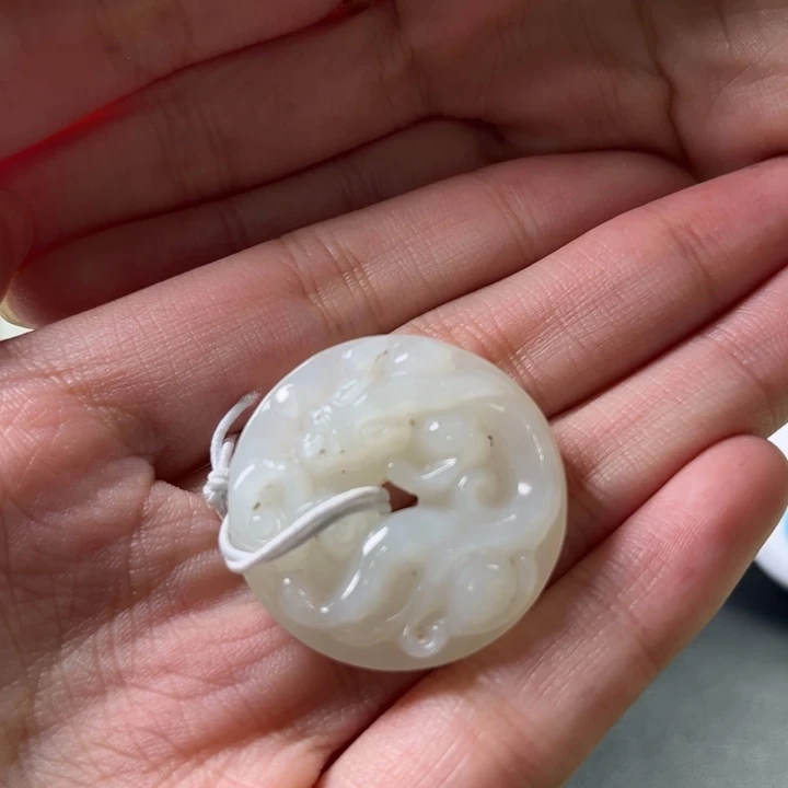 和田玉挂件未镶嵌步**营