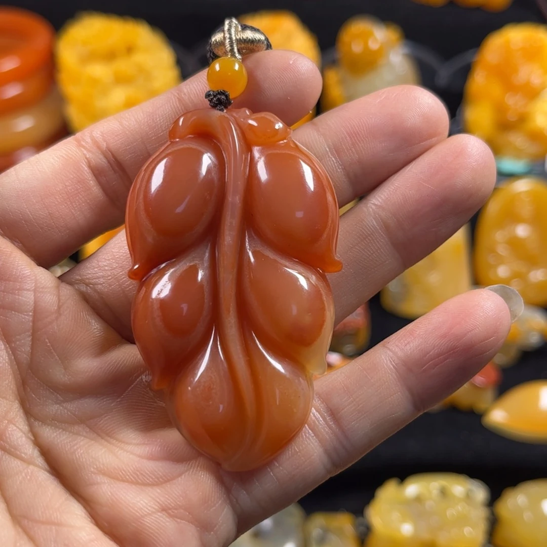 石英质玉（黄龙玉）未镶嵌貔貅