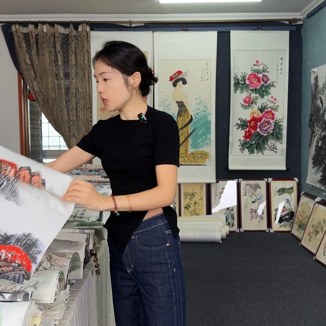 纯手绘的好看作品