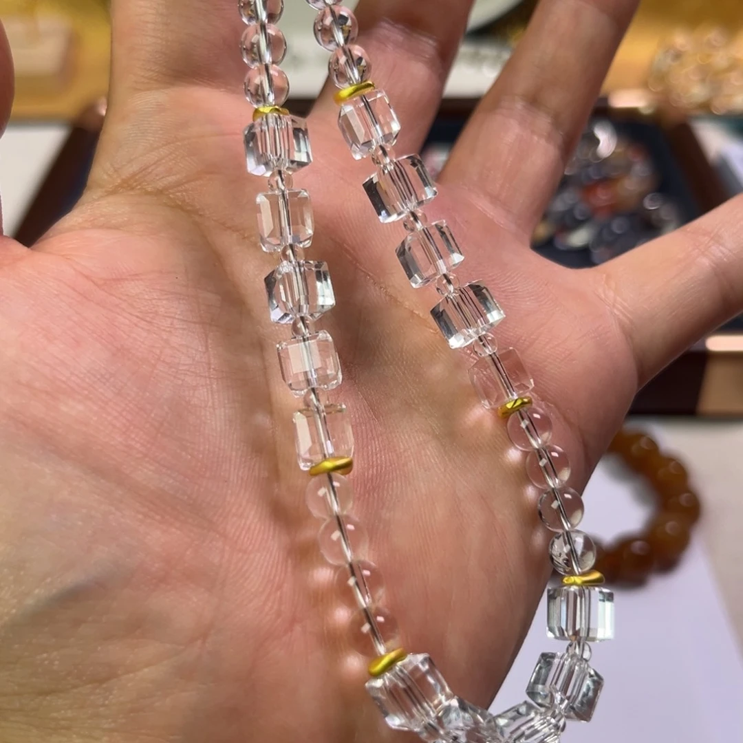 【闪购商品】水晶手链未镶嵌方唐手机挂