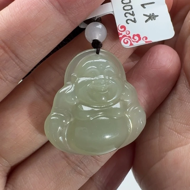 和田玉吊坠(赠链)未镶嵌34