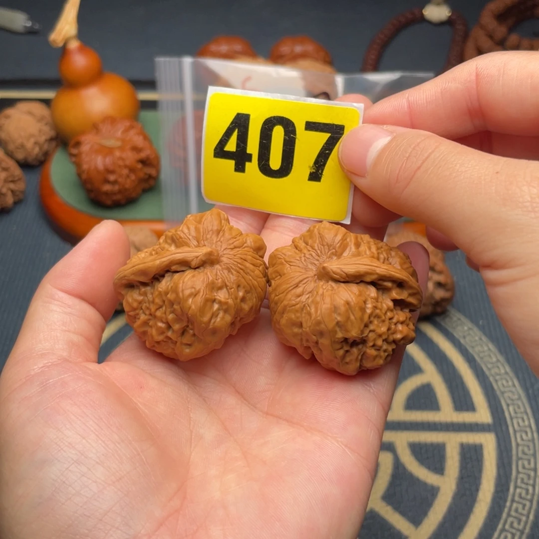 把件文玩核桃40一根筋407号