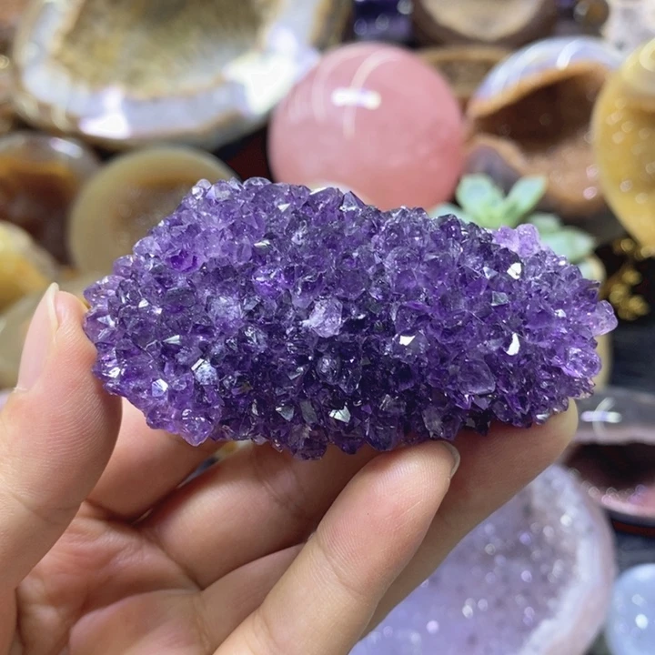 未镶嵌珠宝半成品紫晶