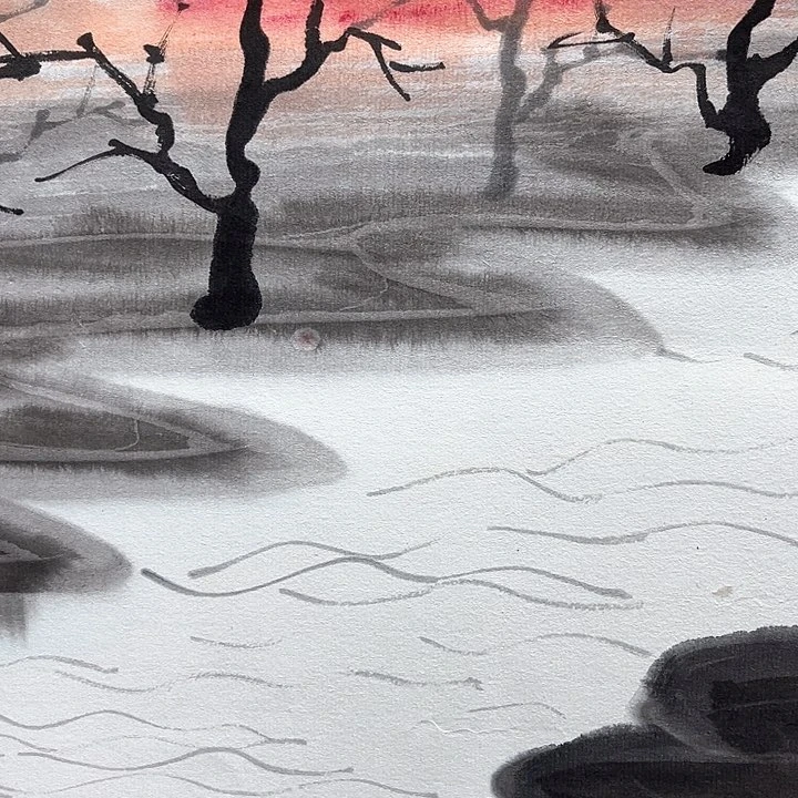 国画纯手绘作品书画