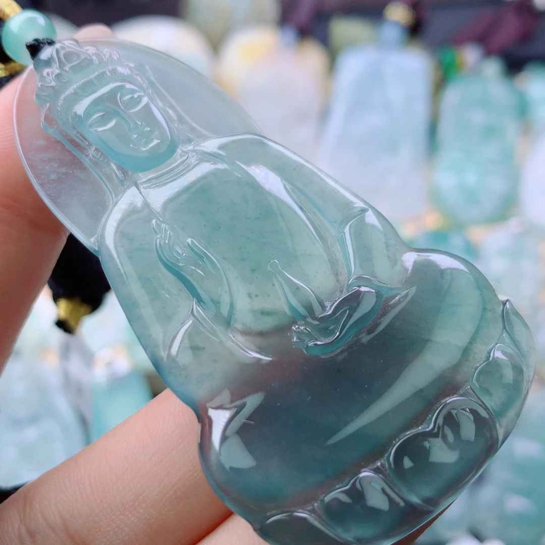 翡翠未镶嵌颈饰翡翠吊坠