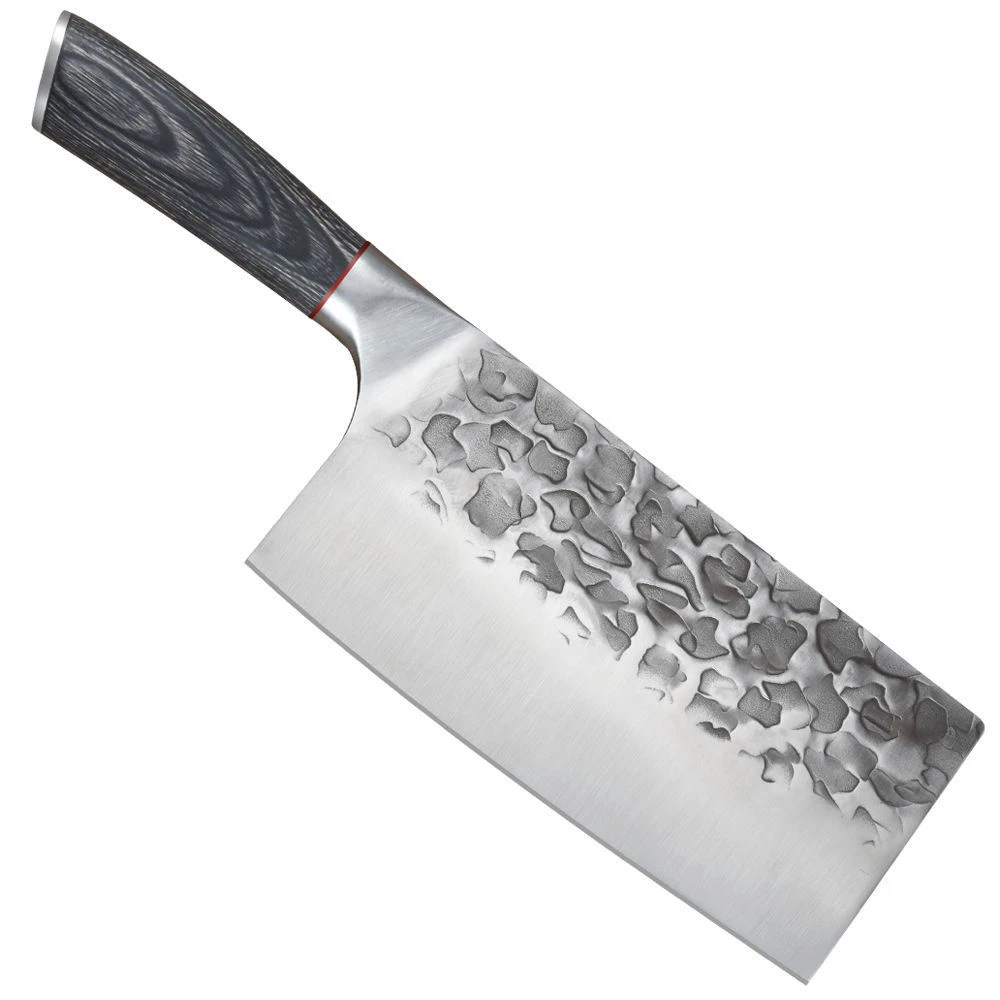 手工锻打刀砍切二用刀切肉切菜刀多功能砍切二用刀