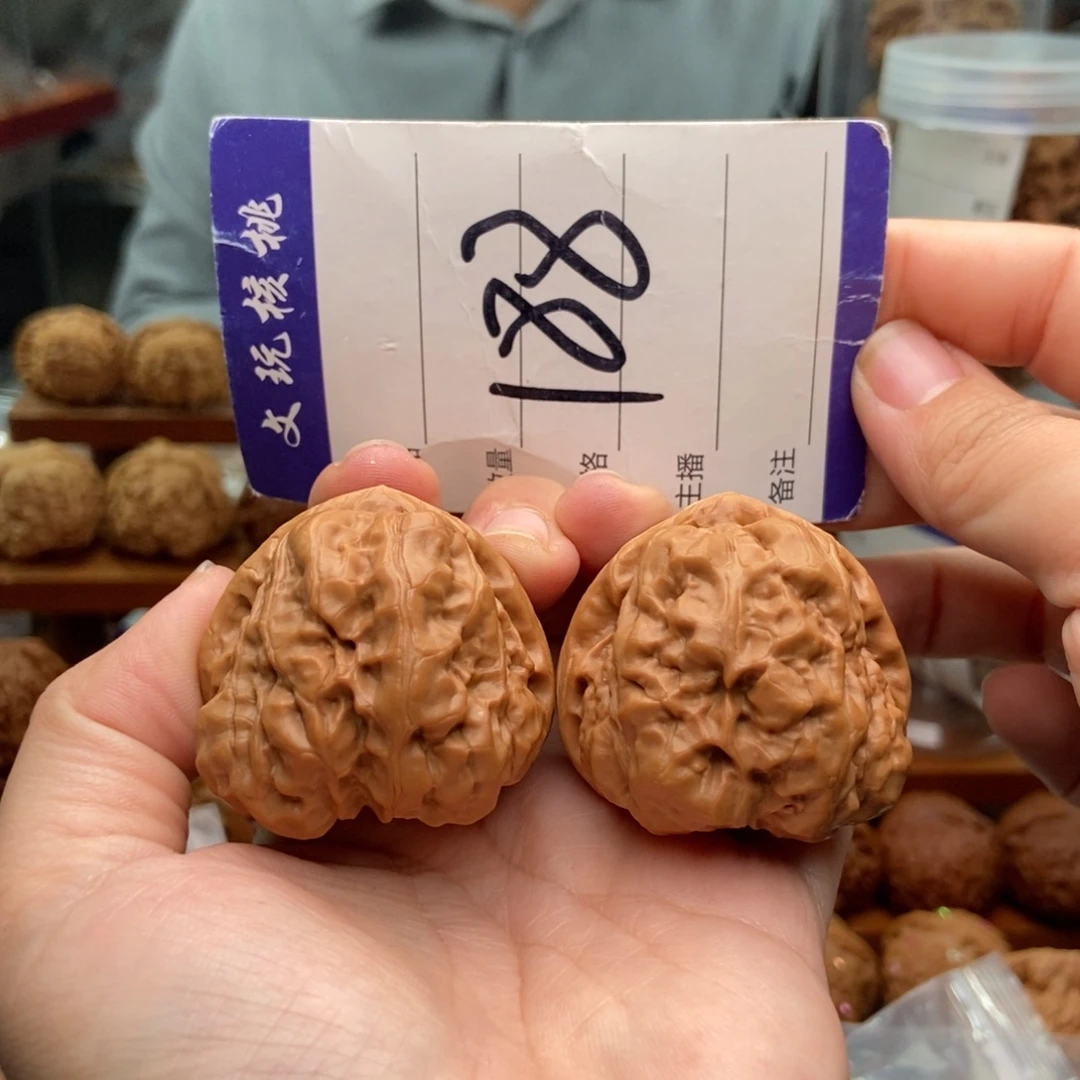 文玩核桃把件41蛤蟆头