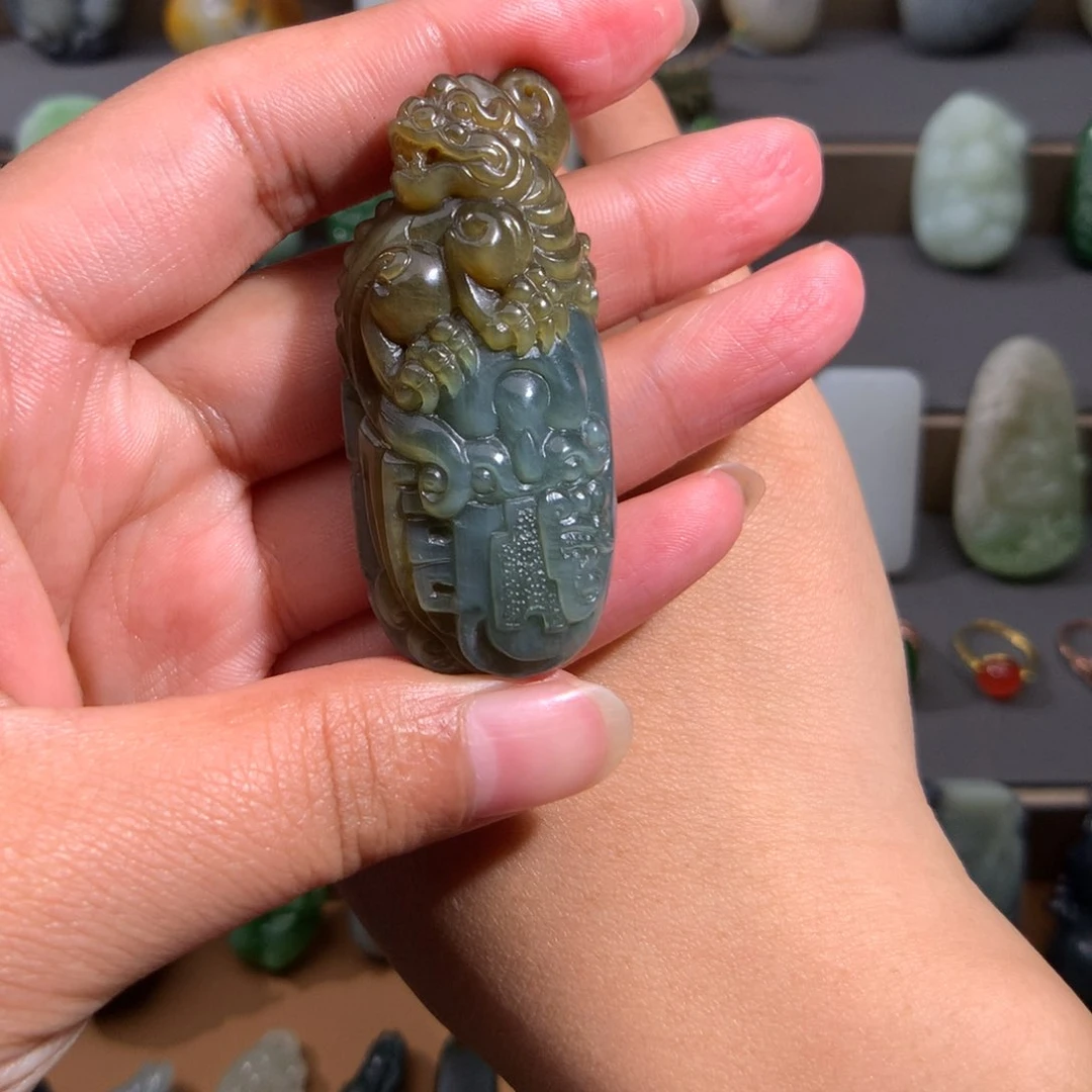 和田玉颈饰未镶嵌李**Ⅶ