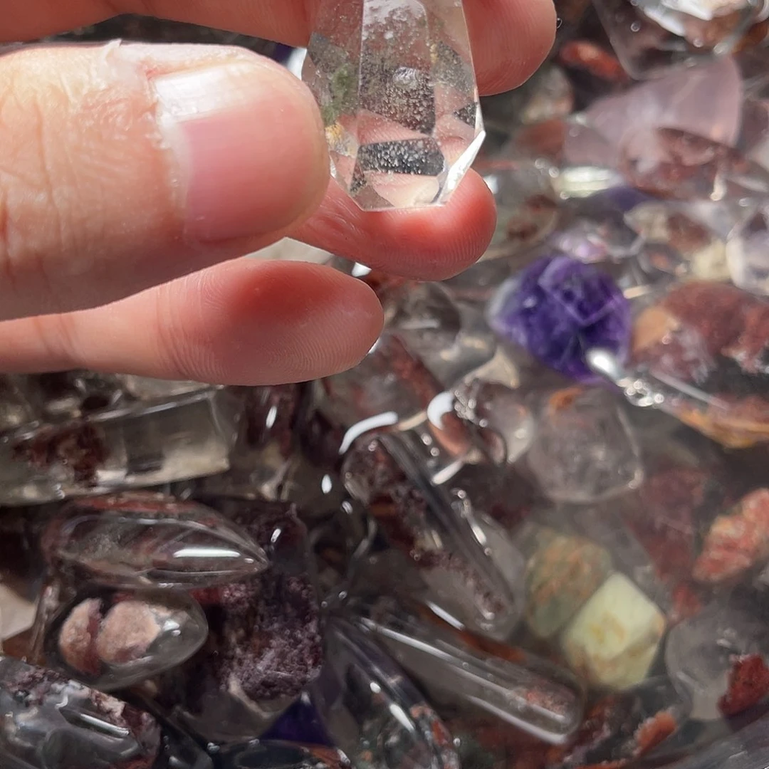 蛙***嘻未镶嵌颈饰紫晶水晶