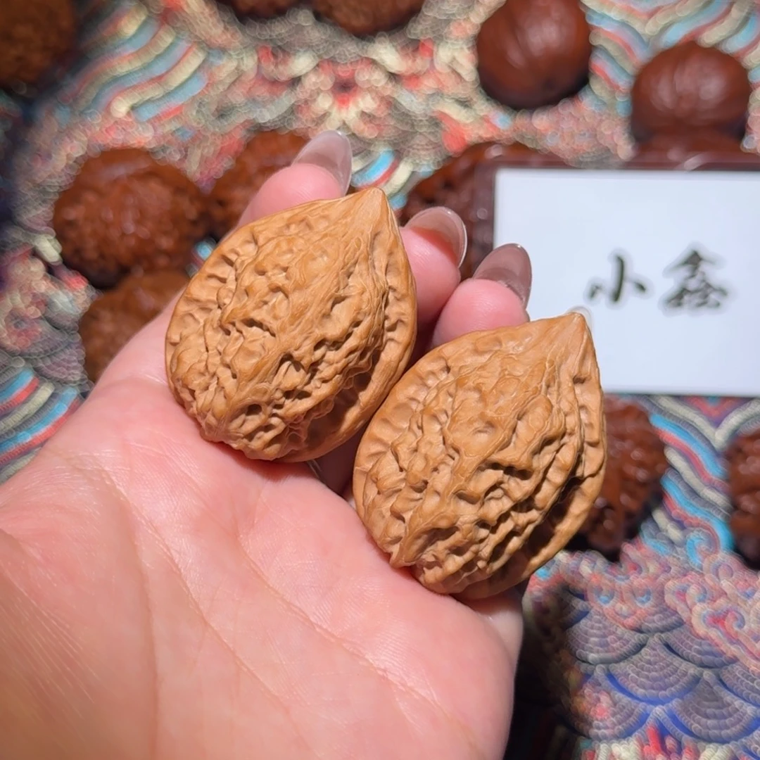 把件核桃784号34沈鸡文玩核桃