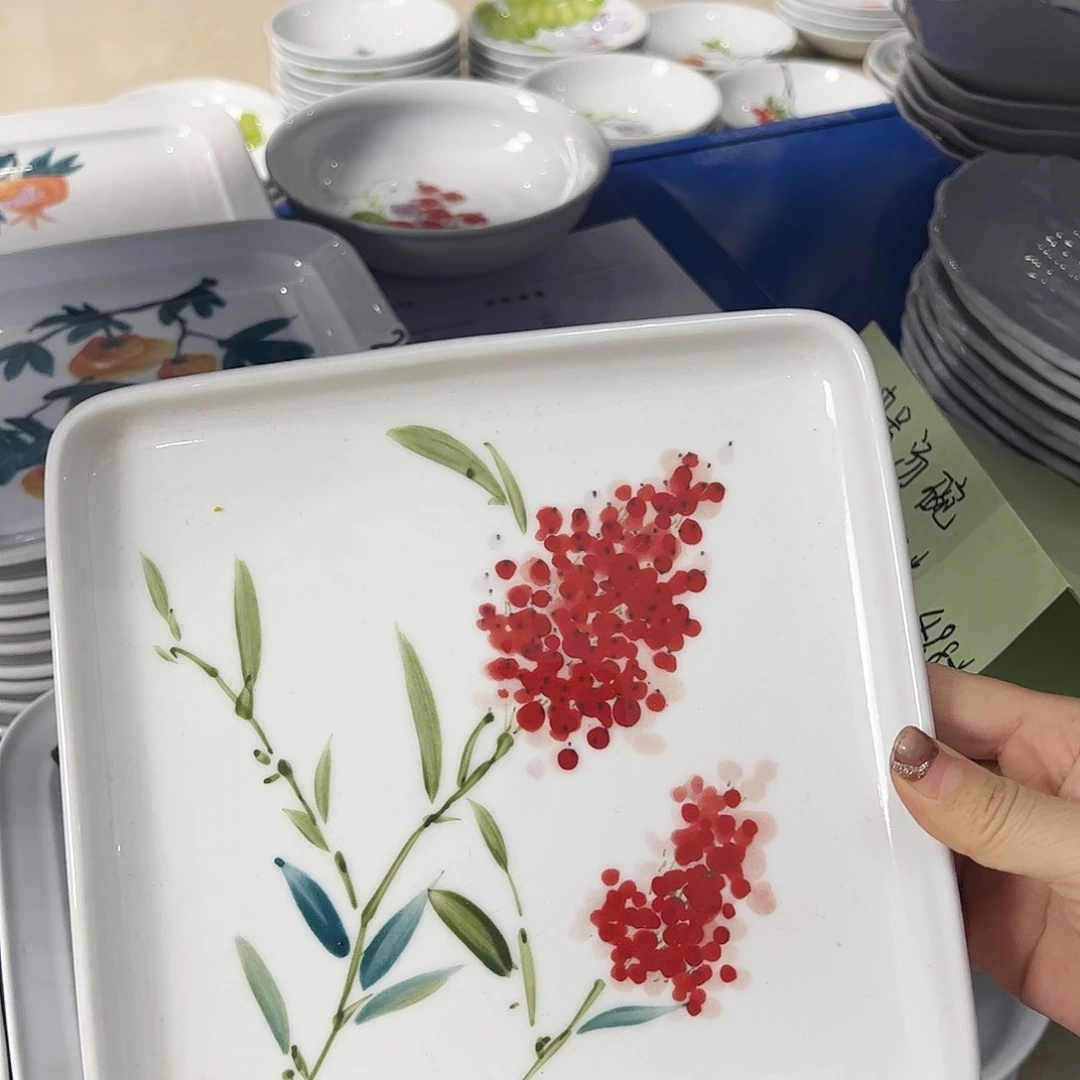 瓷片景德镇陶瓷手工手绘制作