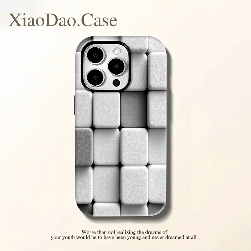 不规则方块手机壳适用17promax 防摔手机壳华为小米17proppvivo