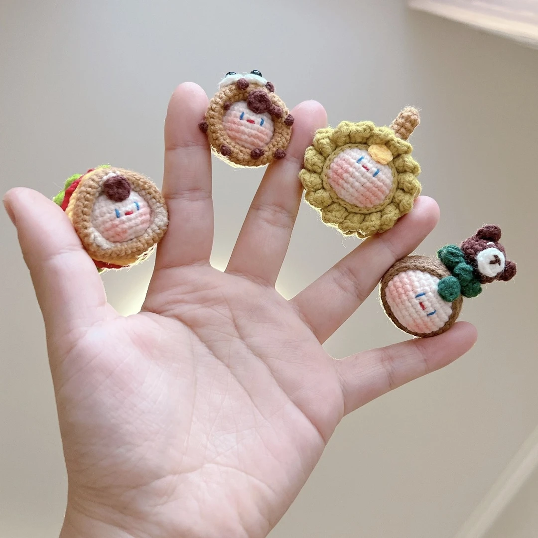 钥匙扣钥匙扣挂件钩织手工玩偶挂件摆件同款