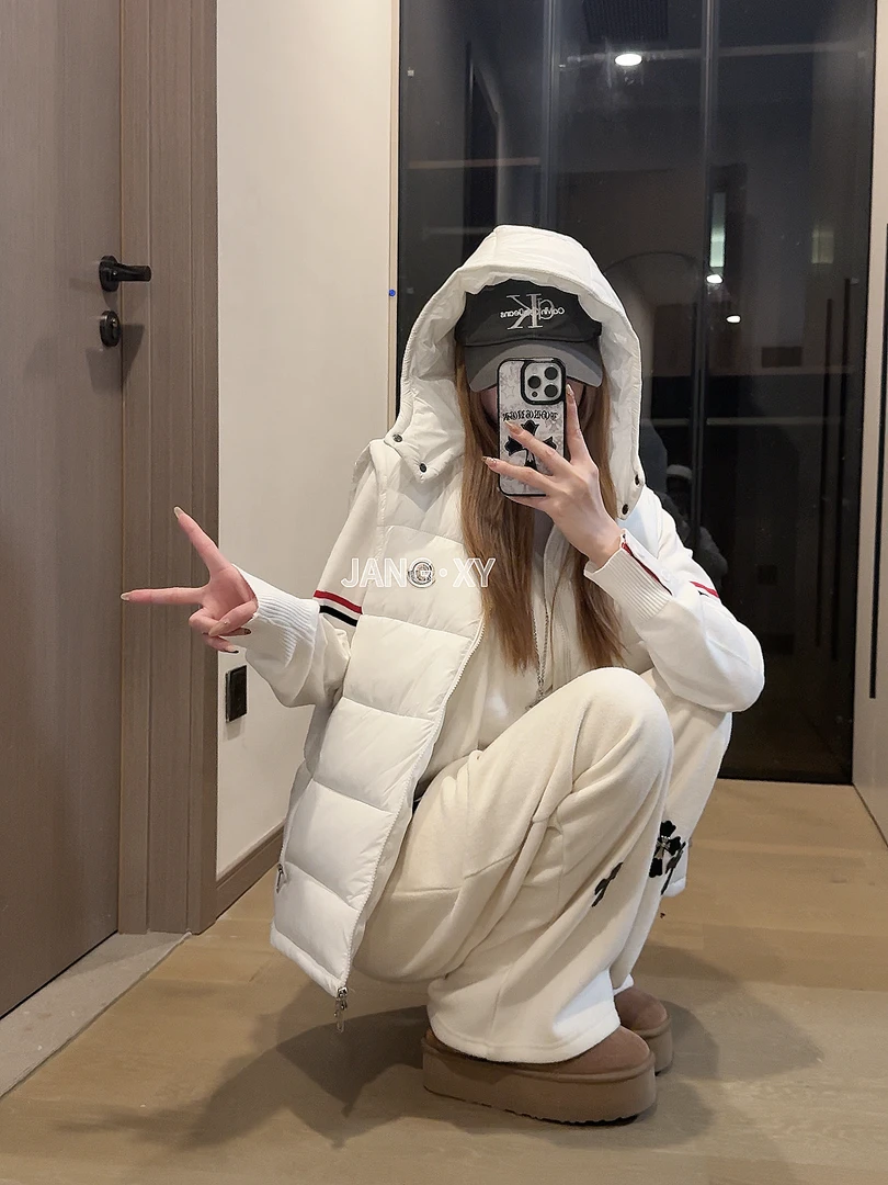 冬季经典立领可拆卸连帽马甲棉服