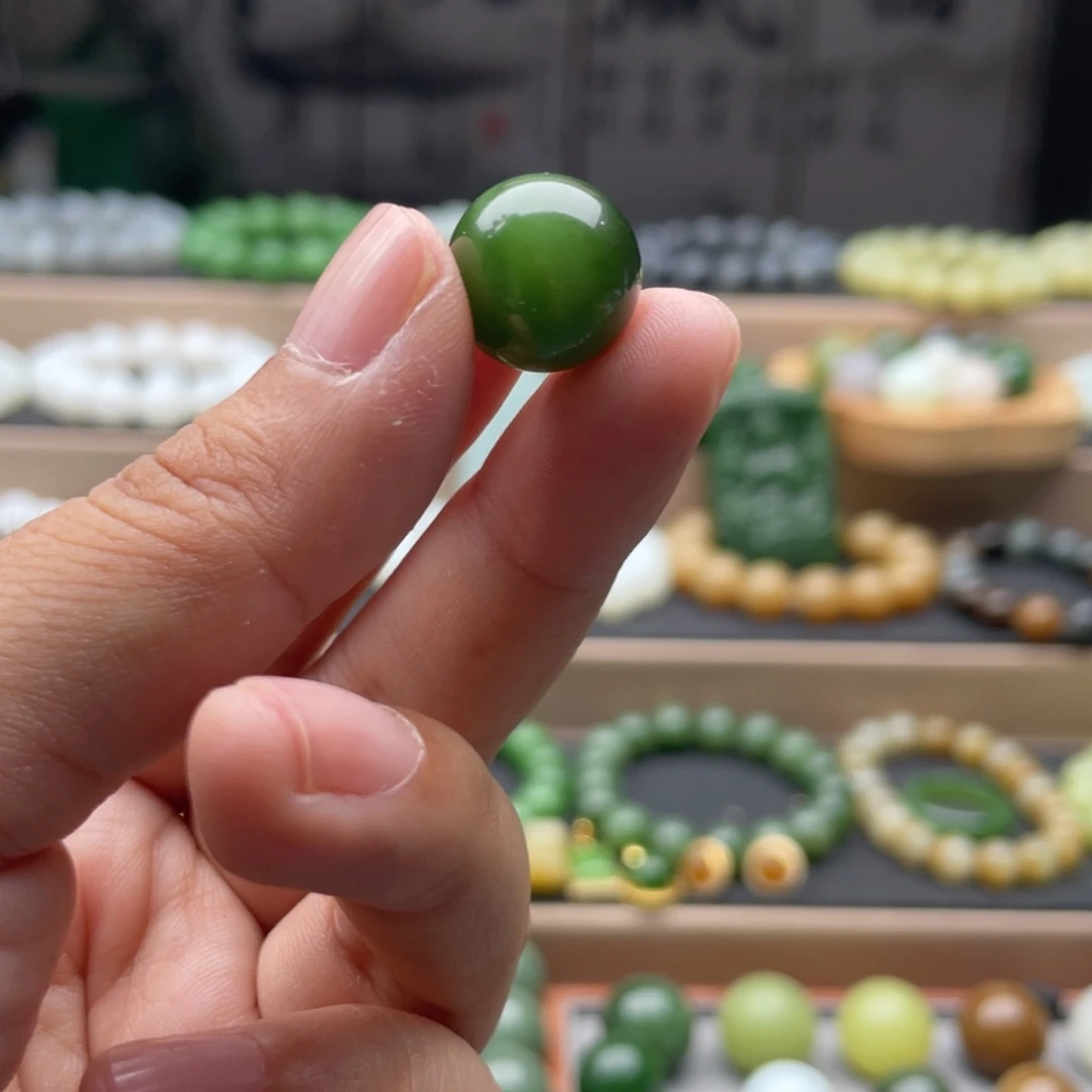 招***金手链未镶嵌和田玉14