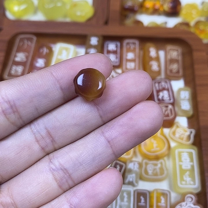 吊坠橄榄核蜂蜜罐134