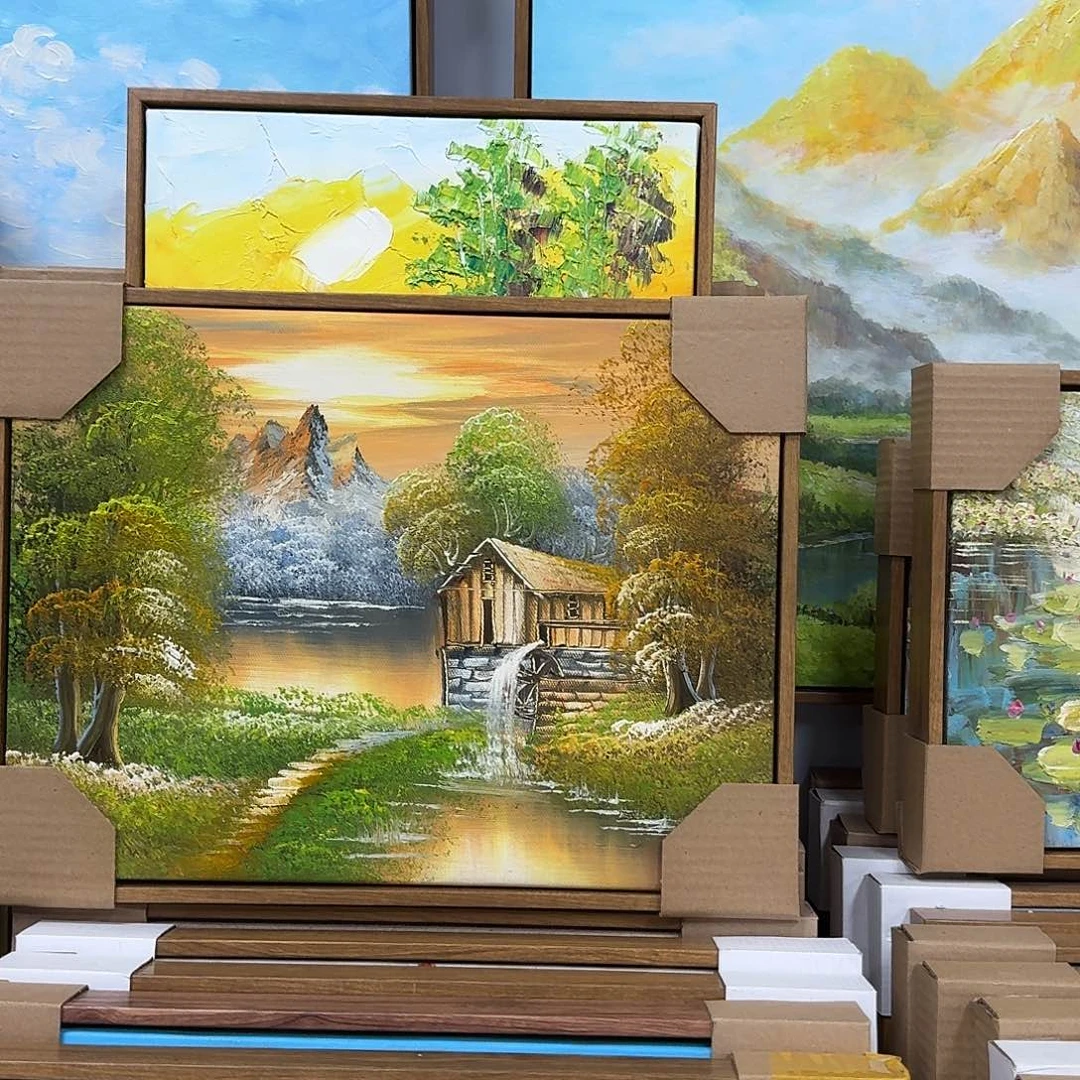 油画3040油画作品入选全国美展和全国