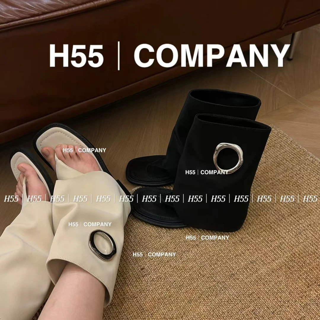 【于月专属】H55-风格企划案-高阶摩登夹脚凉靴2.5cm07-2425