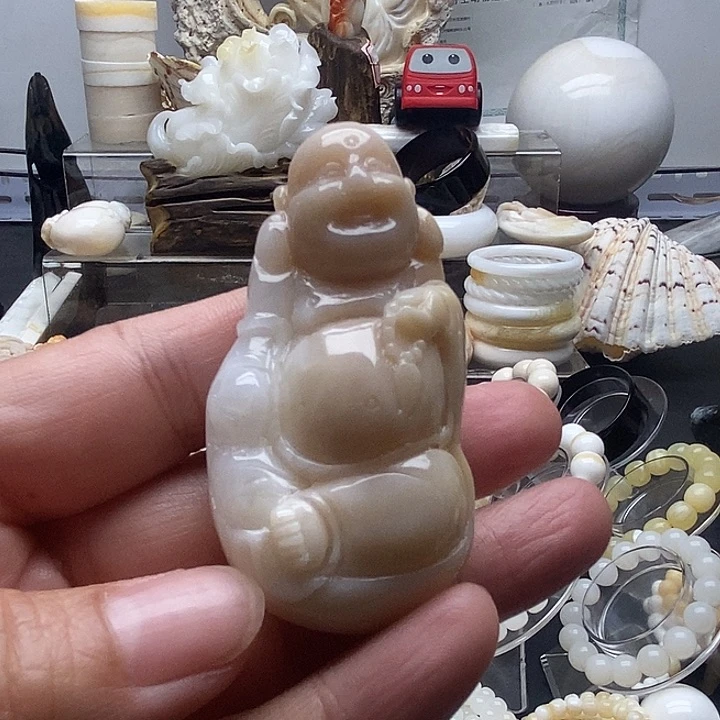 非金属贝壳紫佛公