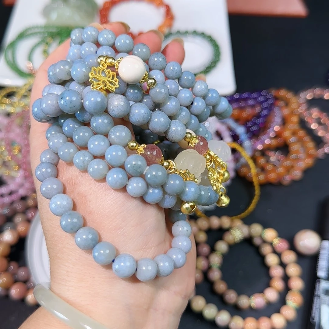 玛瑙/玉髓颈饰未镶嵌風*仔