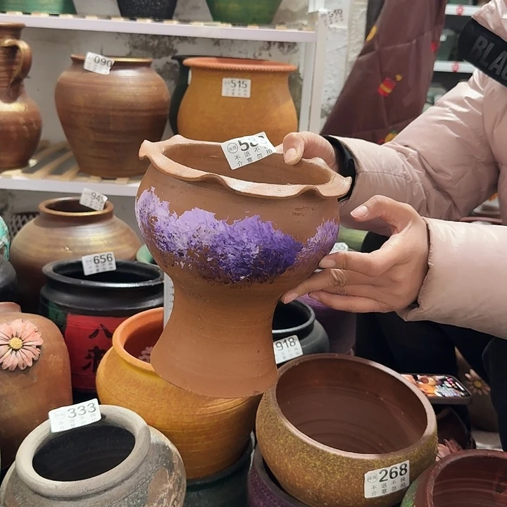 瑕疵紫色583高度20口径19