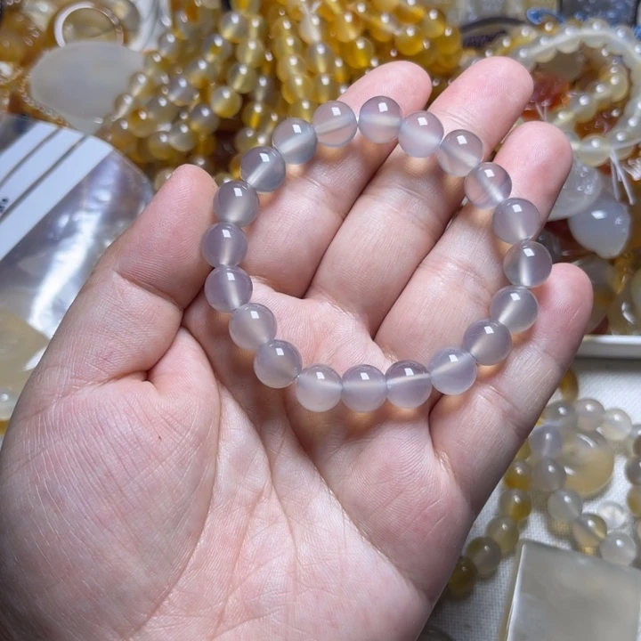 玛瑙/玉髓颈饰未镶嵌小**～0013
