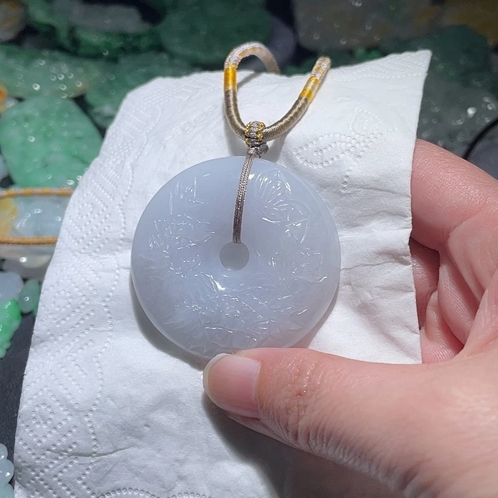 颈饰未镶嵌翡翠天