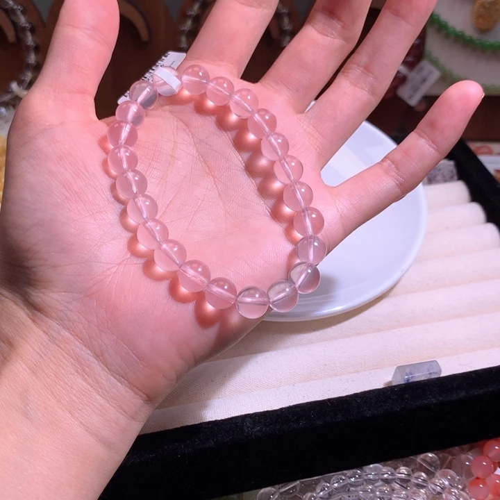 未镶嵌手链芙蓉石?****饼