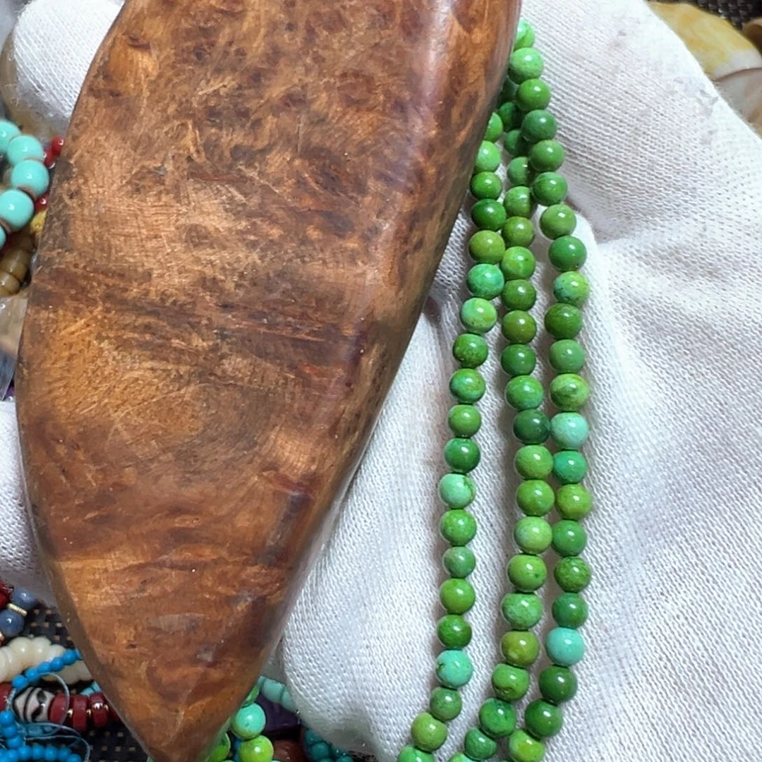 非洲檀香无事牌04多圈手串