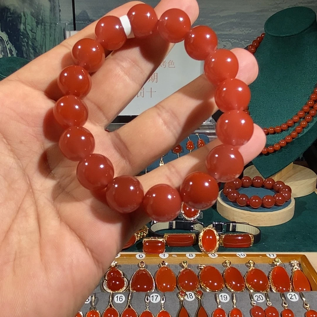 未镶嵌手链南红玛瑙