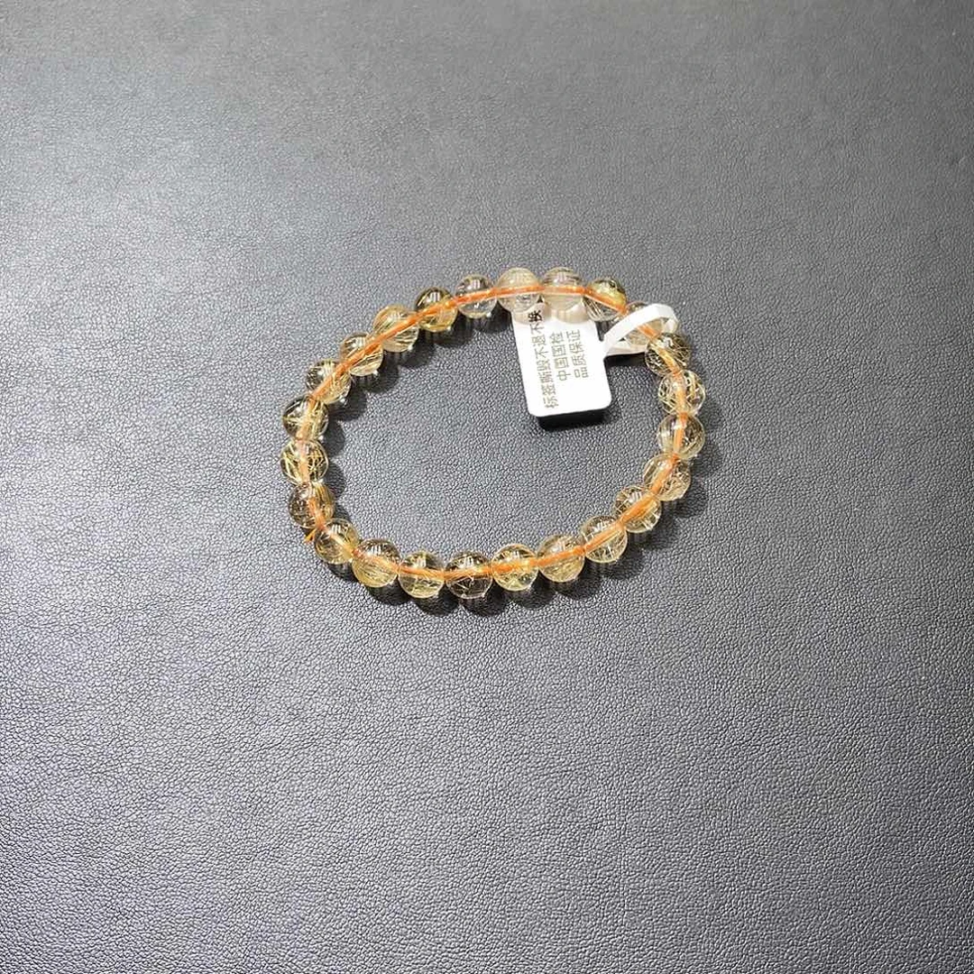 澄***一未镶嵌发晶手链发晶