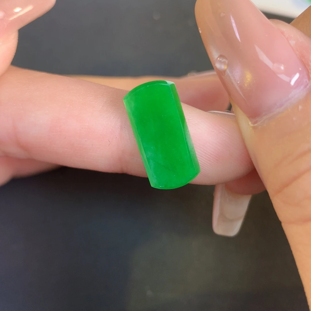 翡翠裸石翡翠翡翠16.49-8.01-1.71