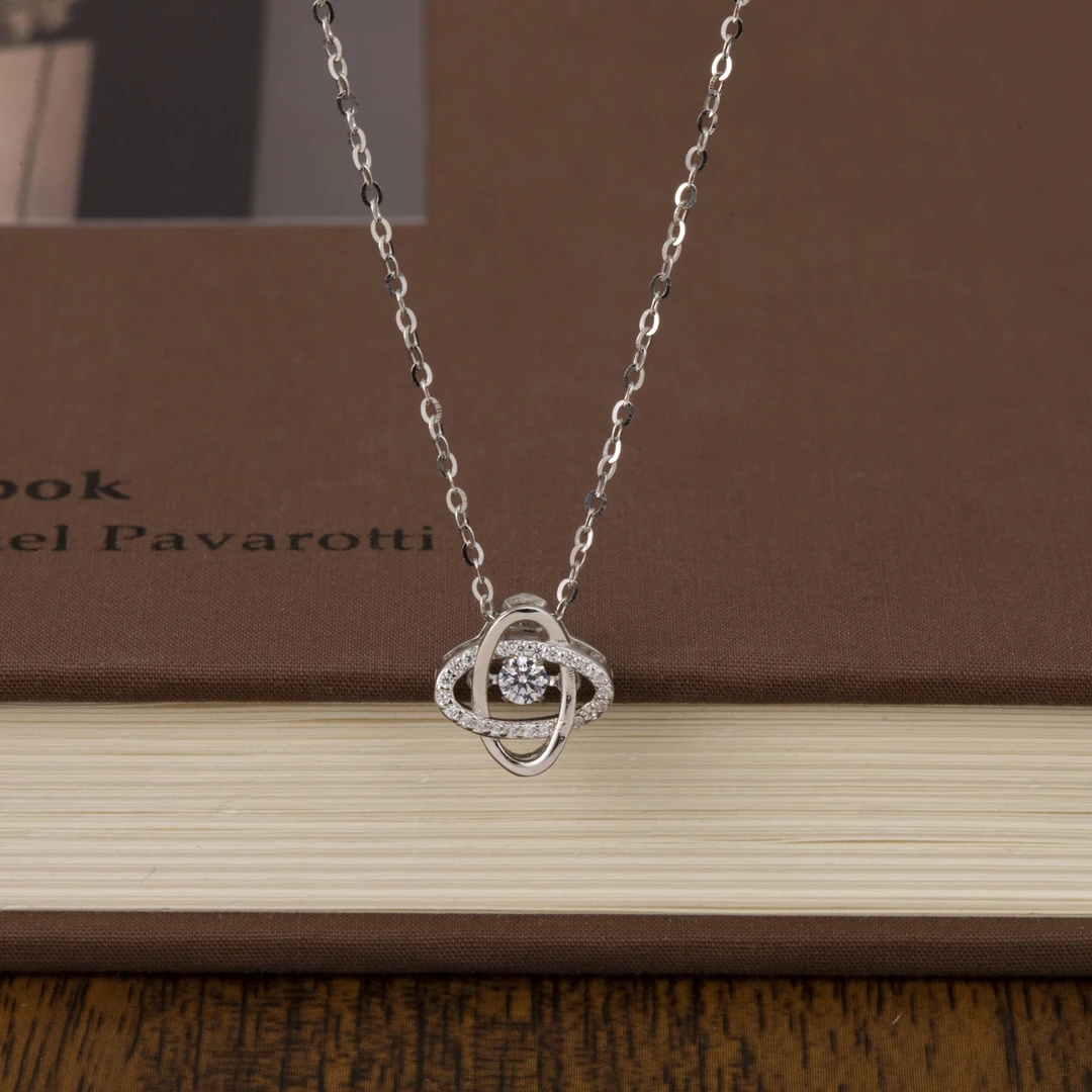 坠链均925银 【太原周嵘】时尚轻奢星空灵动闪闪套链