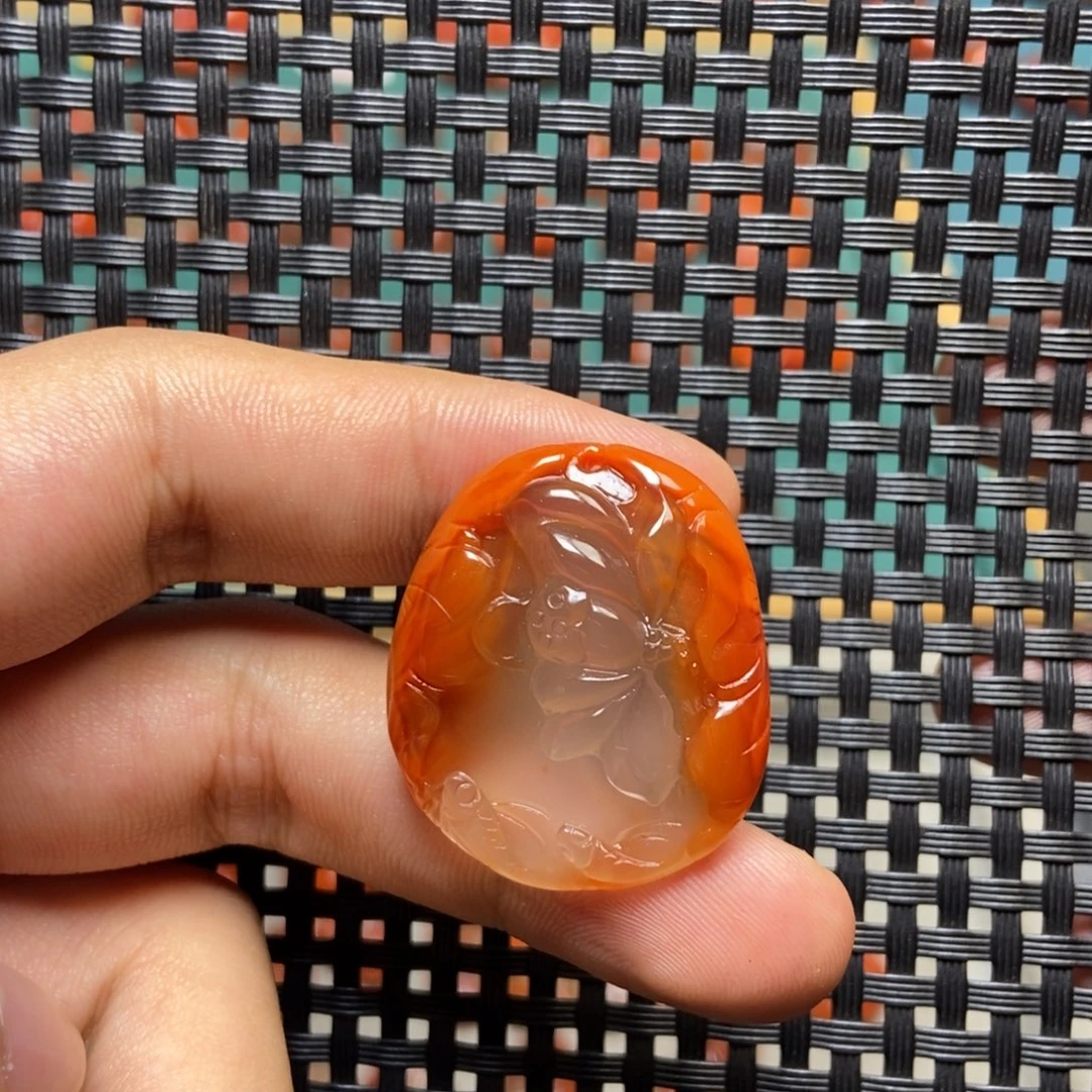 吊坠(不含链)未镶嵌南红玛瑙
