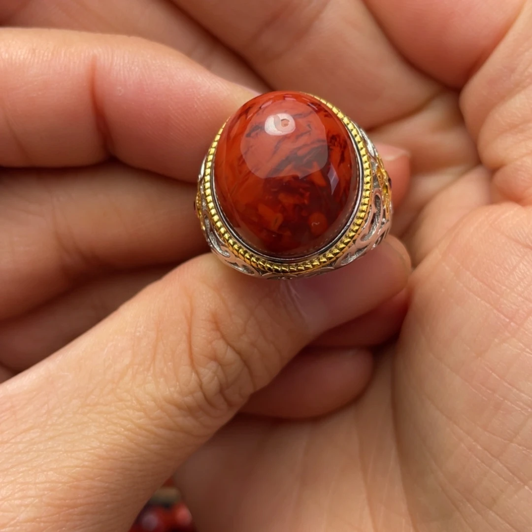 【闪购商品】南红玛瑙戒指未镶嵌扬
