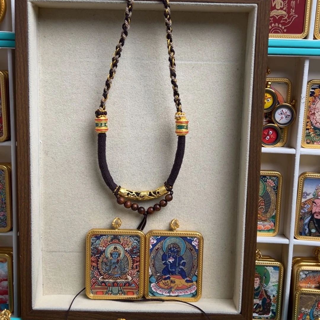 吊坠❤️ྀི双面定制 大势至 黑老爷