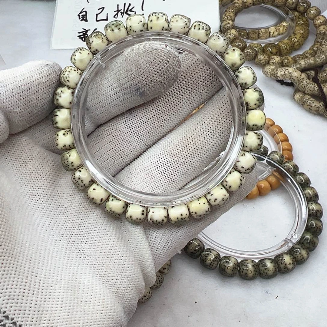 手串星月菩提87练手河豚  1036
