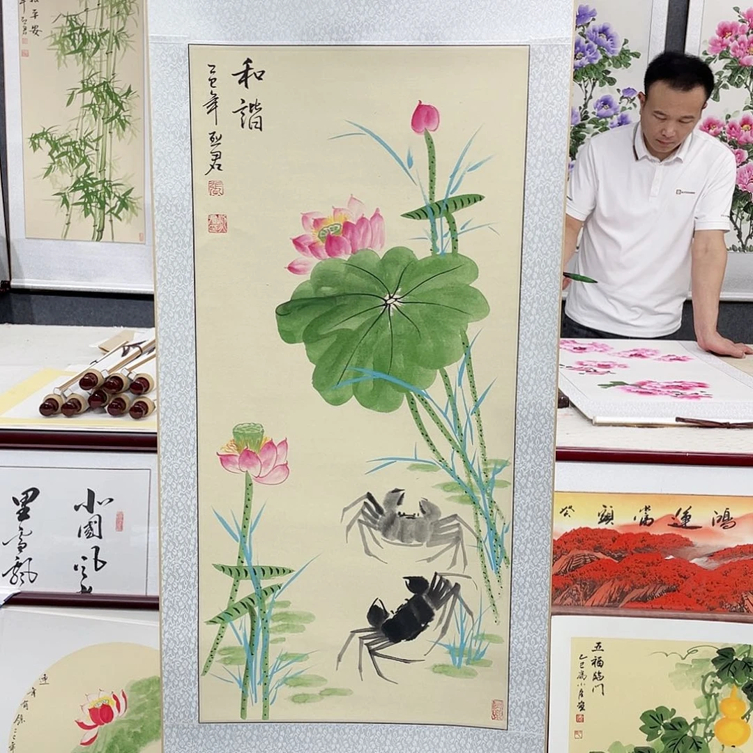 国画手绘作品手绘作品