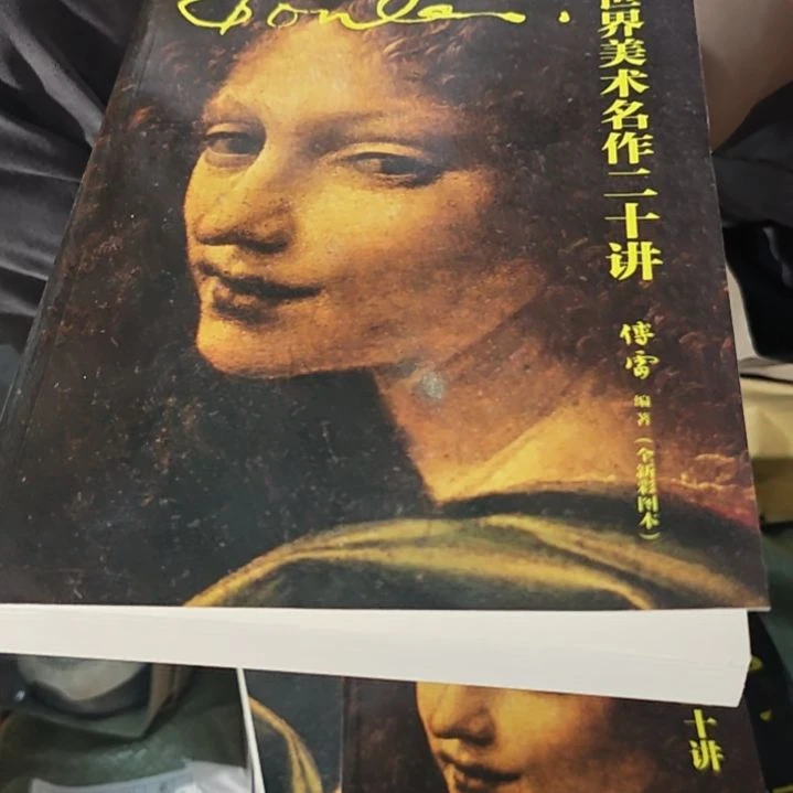 世界美术名作二十讲平装库存书