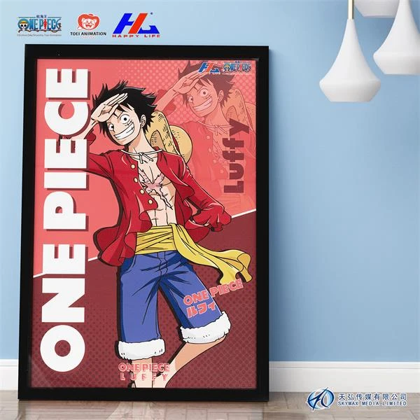 航海王×HAPPY LIFE 正版授权 单人系列版画 LUFFY-03004