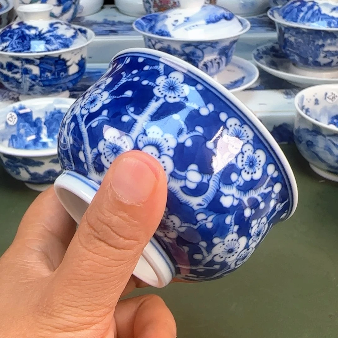 景德镇纯手绘茶具圆圆233