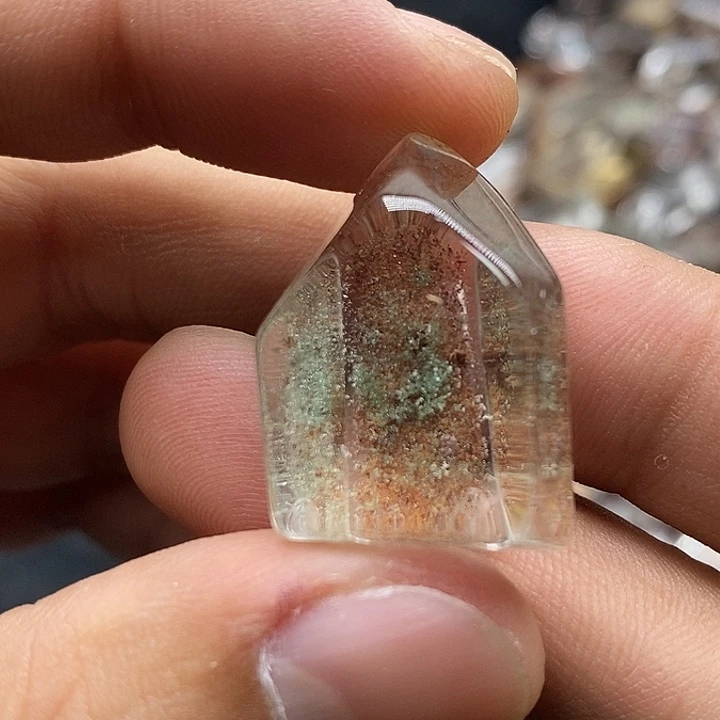 水晶未镶嵌珠宝半成品