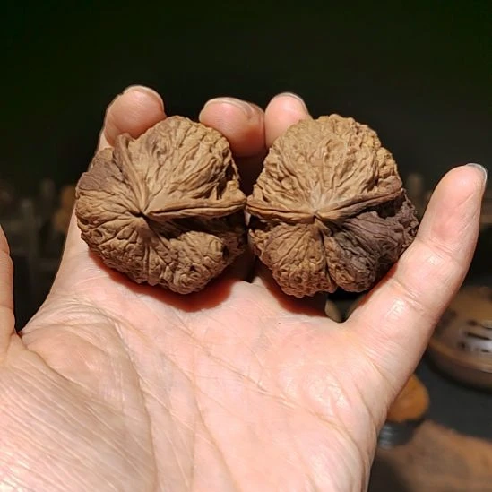 把件文玩核桃福利异型带彩41尺