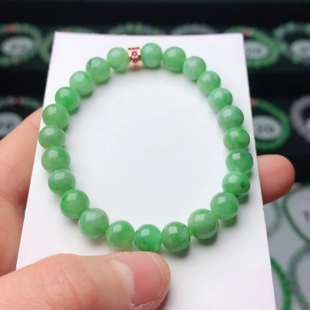 翡翠未镶嵌手链翡翠