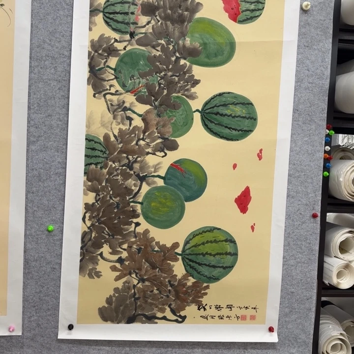 国画花鸟等图案和造型各