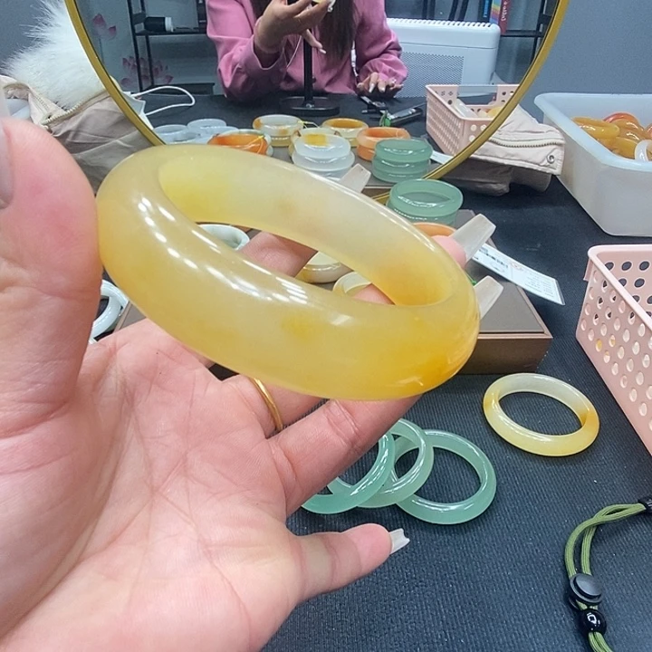 平***福查罗石合金手镯（开口镯）