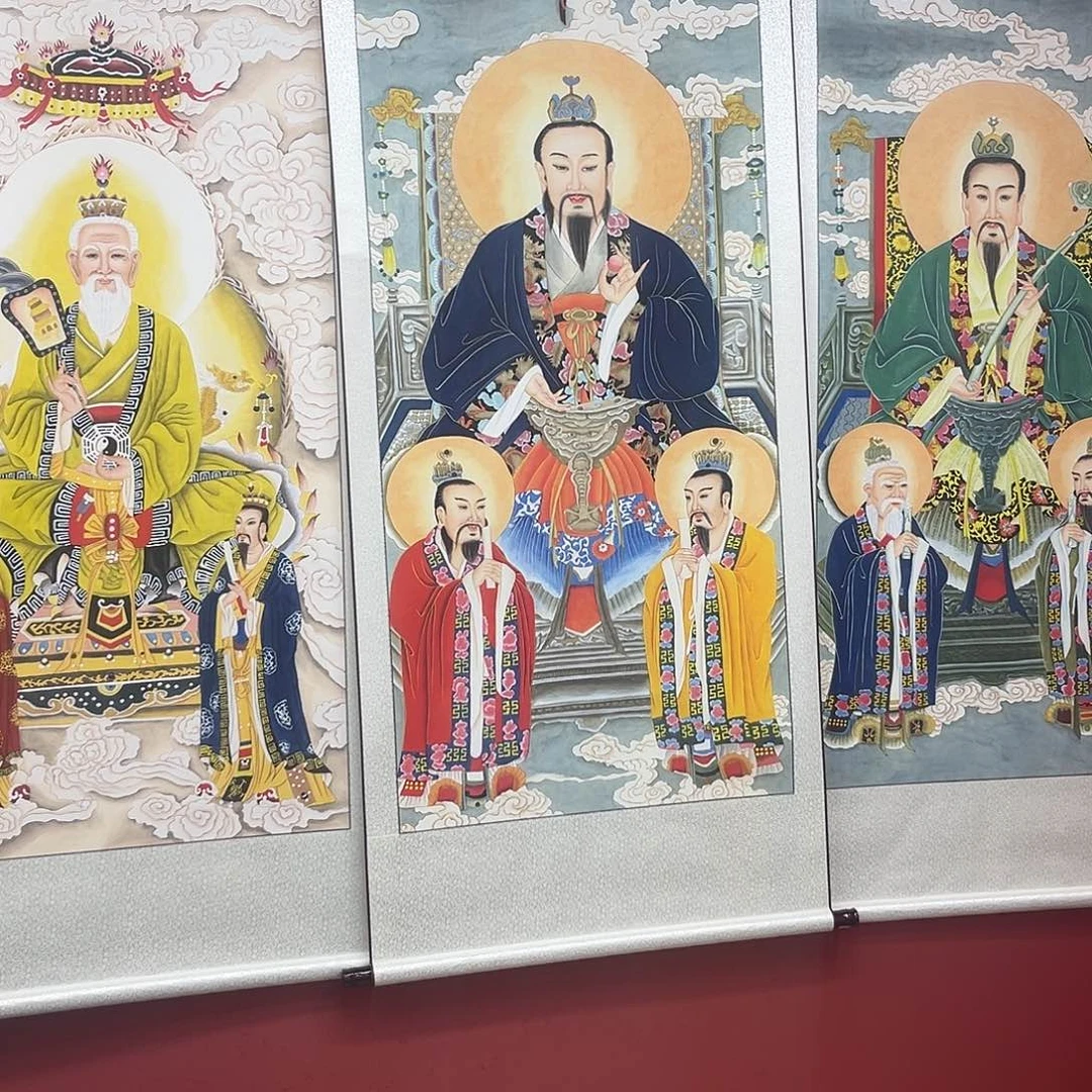 国画振****薛三清老祖11111