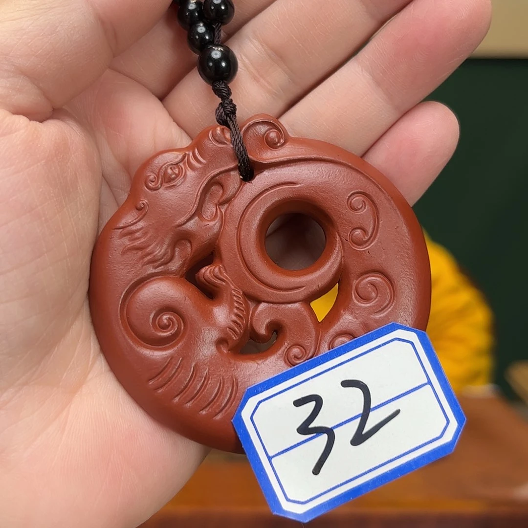 紫砂茶宠大红袍玉佩