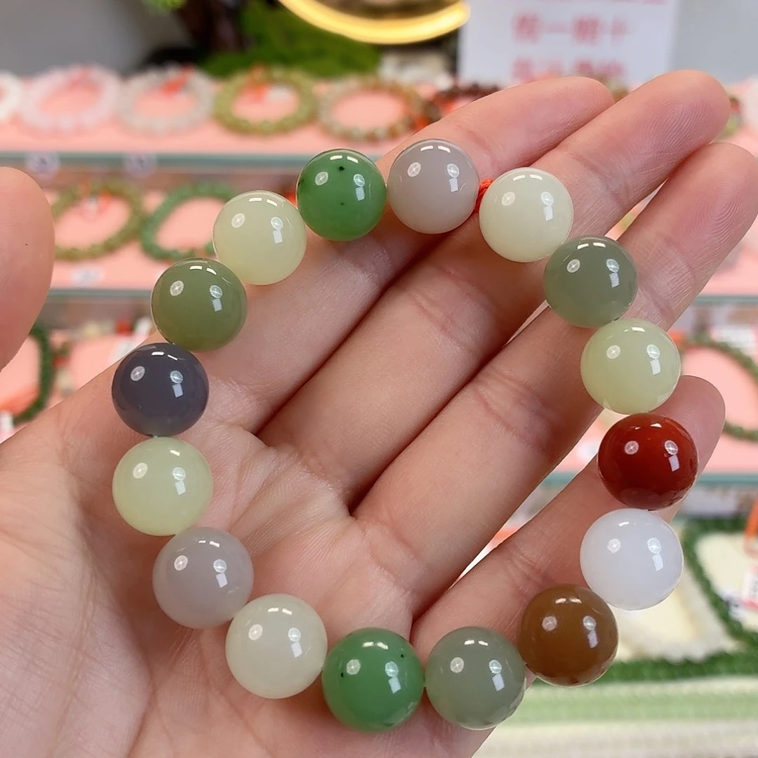 未镶嵌手串和田玉